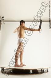 Fighting reference poses of Moses